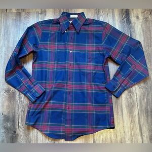 L.L. Bean Plaid Button-Down Shirt